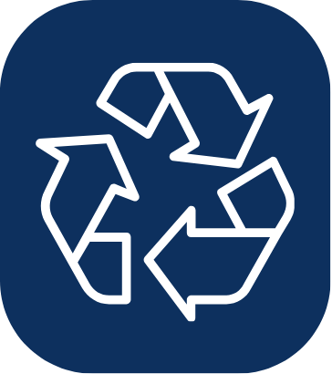 Construction material recovery icon