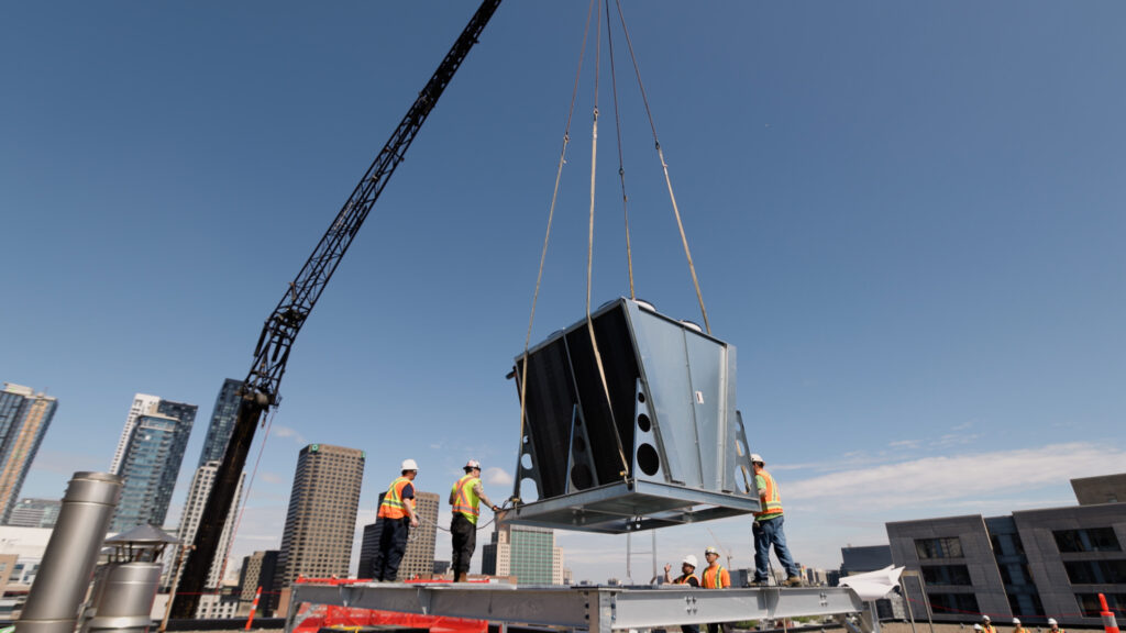 Cinesite — completed rooftop installation